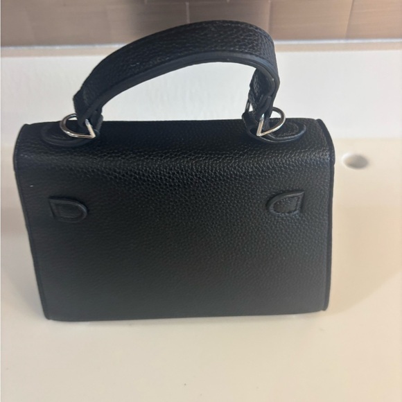 Black Leather Crossbody Bag - Picture 5 of 5